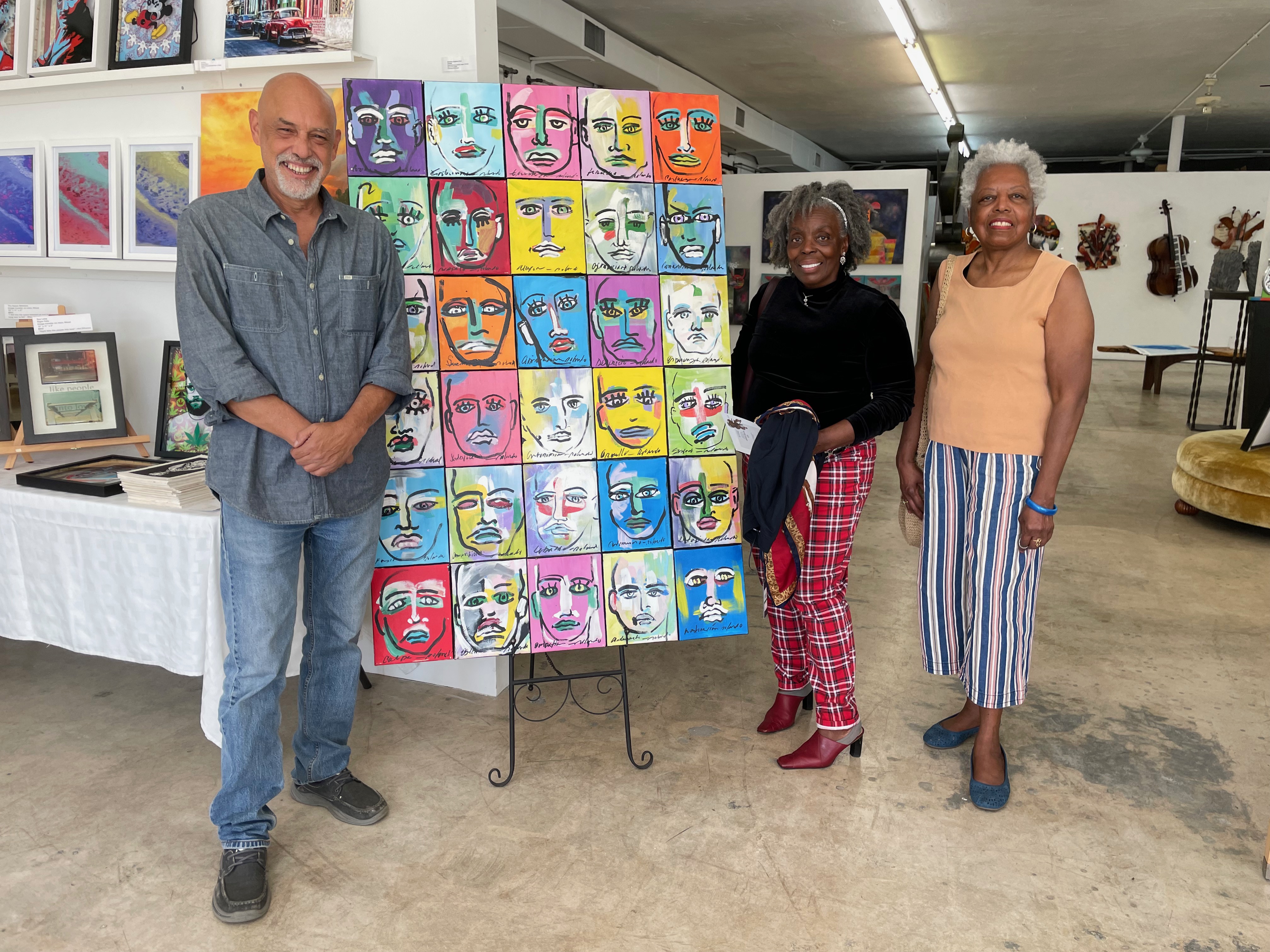 Rolando Chang Barrero, BOX GALLERY owner & Sonja