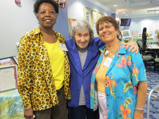 Edna Hibel and Pilar (Visual Artists)